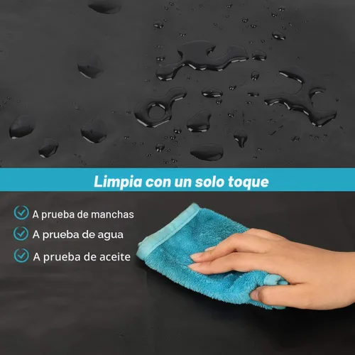 Miniatura 3 de Gotega Waterproof Rubber Vinyl Apron Adjustable Dishwasher Apron - Apron for Women Men Heavy Duty Work Apron