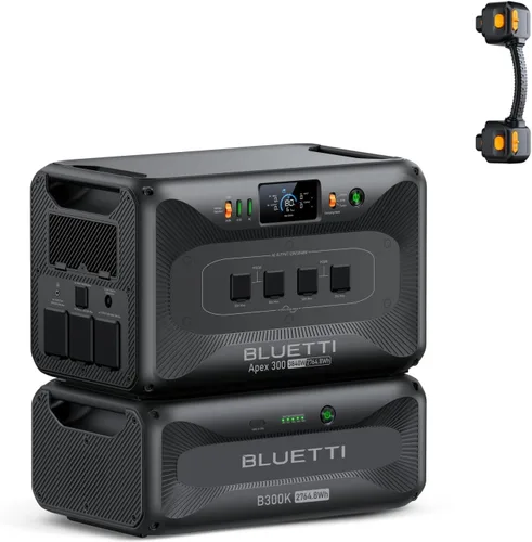 Miniatura 13 de BLUETTI Apex 300 - Estación de energía portátil, generador solar de 2764.8 Wh con batería de reserva con 6 salidas de CA de 3840 W