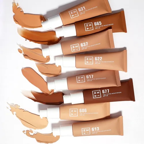 Miniatura 3 de 3INA The Tinted Moisturizer SPF 30 - Hidratante facial teñido para mujeres con ácido hialurónico - Base de cobertura ligera a media - 613 - 1.01 oz