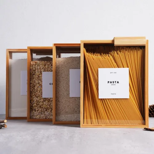 Miniatura 7 de APT 1101 Dispensador de alimentos 2L Organizadores y almacenamiento de cocina Contenedores de alimentos y dispensador de cereales