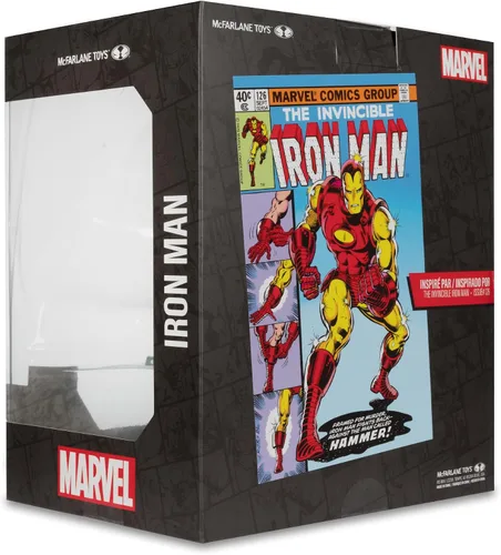 Miniatura 9 de McFarlane Toys - Figura posada a escala 1:10 de Marvel Iron Man con escena (The Invincible Iron Man #126)