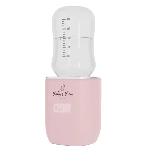Miniatura 13 de Baby'S Brew Calentador de biberones portátil, calentador de biberones inalámbrico para leche materna y fórmula, calentador de leche de viaje Blanco