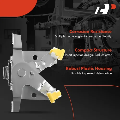Miniatura 3 de A-Premium Actuador de Cierre de Puerta de Maletero Trasero Compatible con Ford F-150/F-250 1987-1996, F-250 HD 1997, F-350/Ranger 1987-1997