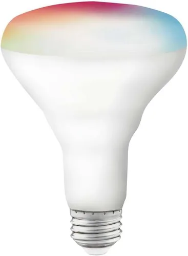 Miniatura 10 de Satco S11254 Starfish - Bombilla LED inteligente A19 de 10 vatios que cambia de color, funciona con Siri, Alexa, Google Assistant, SmartThings
