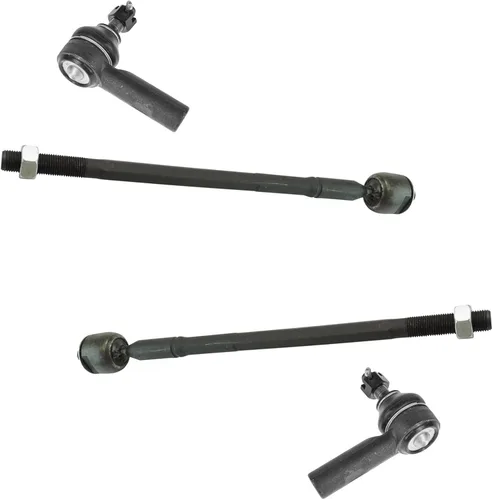 Miniatura 133 de TRQ Juego de barras de acoplamiento delanteras interiores y exteriores de 4 piezas compatible con Jeep Cherokee 1991-2001 y Comanche 91-92