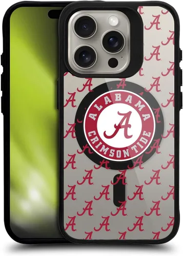 Miniatura 251 de Head Case Designs Funda de gel suave con licencia oficial de la Universidad de Alabama UA Collage compatible con Apple iPhone 13 Pro Max