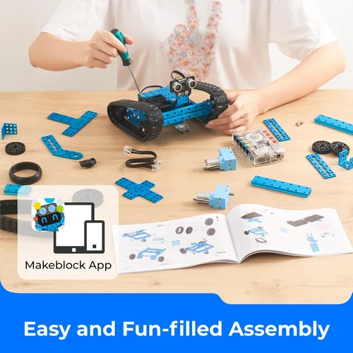 Miniatura 10 de Set de robot educativo transformable mBot Ranger STEM de Makeblock, de bricolaje, kit de robot 3 en 1, Arduino, aprendizaje de código Scratch 2.0