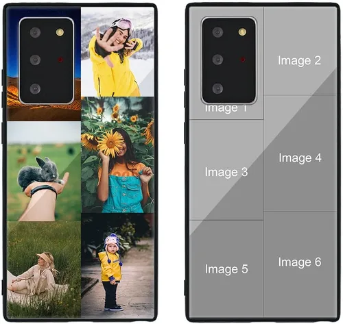 Miniatura 280 de Funda de teléfono personalizada para Samsung Galaxy S22+ / S22 Plus 5G, funda de TPU suave de vidrio templado antiarañazos personalizada con foto