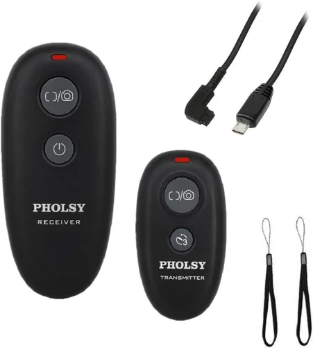 Miniatura 10 de PHOLSY Cámara de liberación inalámbrica compatible con Nikon Z5 Z8 Z9 Z7ii Z6 Z6ii D750 D780 D7500 D7500 D7200 D5600 D5500 P7700 P7800 P950 D90 D4