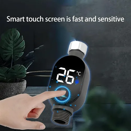 Miniatura 6 de Medidor de temperatura de ducha Medidor de pantalla digital LED Termómetros de agua para el hogar Termostato de baño Medidor de ducha