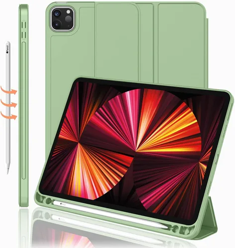 Miniatura 8 de iMieet Funda para Nuevo iPad Pro de 11 Pulgadas 2022 (4ª generación)/2021 (3ª generación) con portalápices