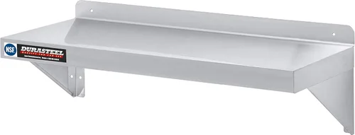 Miniatura 20 de DuraSteel Estante de acero inoxidable para montaje en pared, 24 pulgadas de ancho x 14 pulgadas de profundidad, grado comercial, certificado NSF