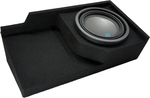 Miniatura 11 de American Sound Connection Alpine Type S - Paquete compatible con Chevy CK Silverado Ext Truck S-W12D4 1988-98 Single 12" Loaded Sub Box Enclosure