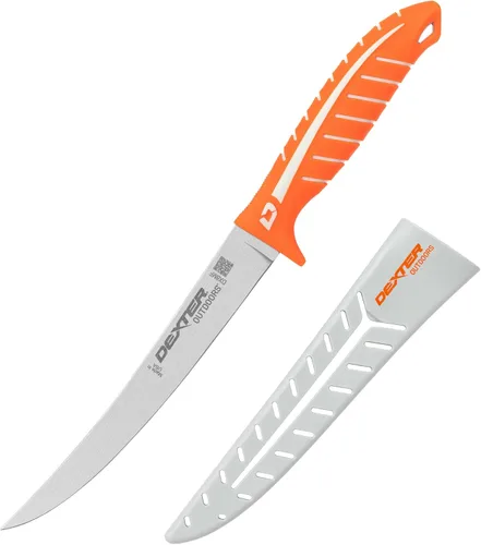 Miniatura 13 de Dexter Outdoors Dextreme Cuchillo flexible de filete de 8 pulgadas de doble filo Incluye funda