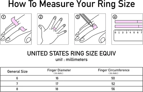 Miniatura 8 de Rapunzel - Anillo de corona para mujer, delicados anillos apilables de diamantes de cristal real, anillo de compromiso de cumpleaños, regalos
