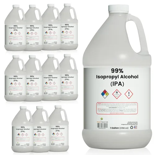 Miniatura 3 de Alcohol isopropílico al 99% (IPA), fabricado en Estados Unidos, 127.8 fl oz/galón