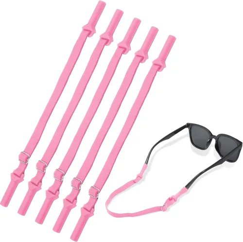 Miniatura 2 de 5 correas ajustables para gafas, correas de vidrio sin cola, correa de soporte deportivo para gafas y lentes de sol