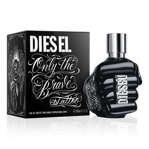 Miniatura 7 de Diesel Only The Brave Tattoo, Eau de Toilette para hombre, amaderado con notas de manzana, pimienta bourbon picante y tabaco, 1.2 onzas líquidas