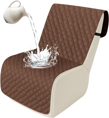 Miniatura 89 de Arfntevss Fundas de sofá modular reclinable, 100% impermeable, en forma de L, para sillón reclinable en forma de L, funda seccional lavable