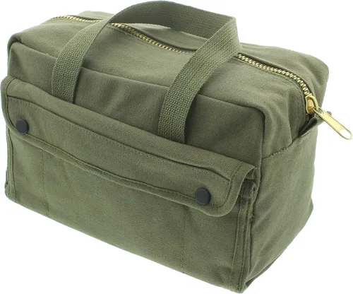 Miniatura 16 de Bolsa de herramientas de lienzo resistente, bolsa de transporte de campo militar, bolsa de almacenamiento de suministro de propósito general
