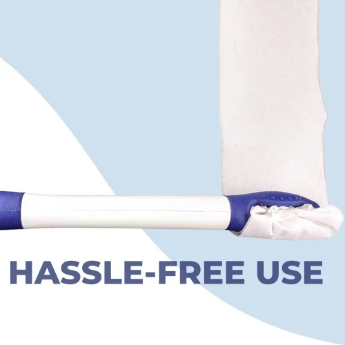 Miniatura 4 de Blue Jay An Elite Healthcare Brand La varita de limpieza es fácil de usar para personas mayores/discapacitadas. Ayuda de limpieza higiénica de largo
