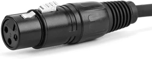 Miniatura 8 de MFL. Cable DMX flexible de 6.6 pies, señal de 3 pines, XLR macho a hembra, cable para iluminación de escenario, luces de DJ, impedancia de 110