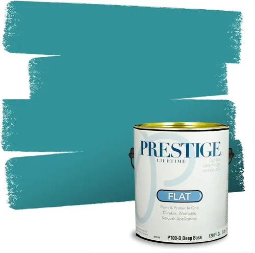 Miniatura 67 de PRESTIGE Pintura interior e imprimación en uno, salpicaduras acuosas, cáscara de huevo, 1 galón