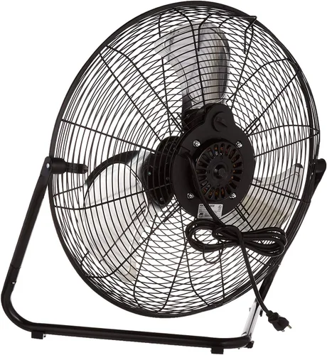 Miniatura 8 de B-Air Firtana 20" Ventilador eléctrico de piso de alta velocidad para garaje, uso industrial y doméstico con 3 velocidades y cabezal de ventilador