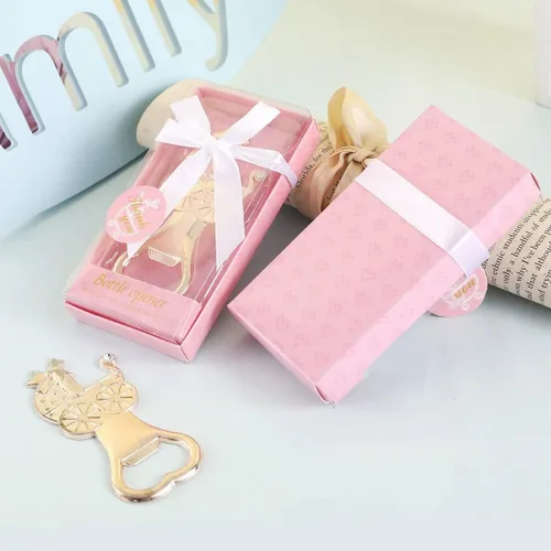 Miniatura 6 de 12 abrebotellas para recuerdos de baby shower, recuerdos de decoración de baby shower, abrebotellas con exquisita caja de regalo utilizada