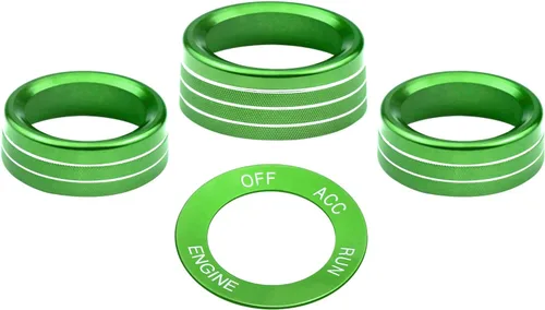 Miniatura 5 de para Challeger - Interruptor de señal de giro del aire acondicionado, anillo de perilla de volumen del centro automático compatible con Dodge