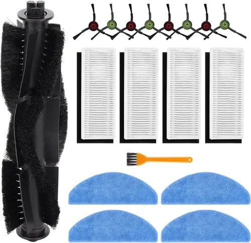 Piezas de repuesto para aspiradora robot Tikom G8000 MAX/TikomL8000 Pro (versiones de 2025 años)/L8000 Plus - Accesorios de repuesto - 1 cepillo de