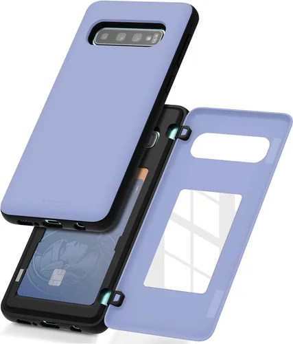 Miniatura 83 de GOOSPERY Funda tipo cartera para Samsung Galaxy S22 Ultra, [tarjetero] parachoques magnético de puerta con cierre automático, cubierta protectora
