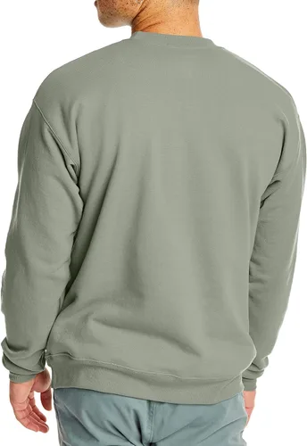 Miniatura 2 de Hanes EcoSmart - Sudadera de vellón de mezcla de algodón, sudadera de cuello redondo para hombre
