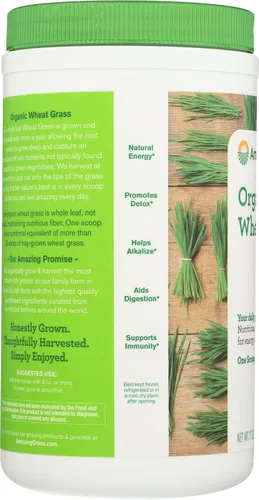 Miniatura 5 de Amazing Grass Polvo de hierba de trigo: 100% polvo de hierba de trigo de hoja entera para energía, desintoxicación y apoyo a la inmunidad, clorofila