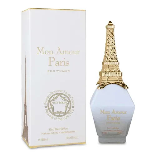 MON AMOUR PARIS - DONNA BELLA ITALIA, Eau de Parfum en espray para mujer, maravilloso regalo, femenino, uso diurno e informal, para todo tipo de