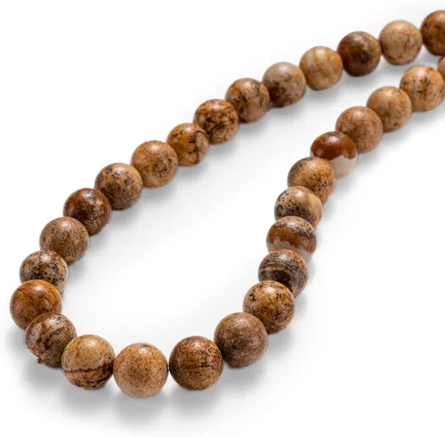 Miniatura 45 de BEADIA Cuentas redondas de piedra natural de jade de amazonita semipreciosas sueltas para hacer joyas 6MM 61PCS Amazonita Jade