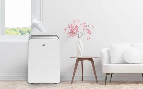 Miniatura 6 de SPT WA-S8001E Aire acondicionado portátil de 12,000 BTU - Enfriamiento (SACC: 8,000BTU), con enfriamiento, deshumidificador, ventilador, blanco