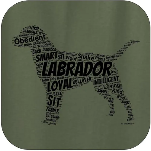 Miniatura 2 de Labrador Retriever Word Art Dog Puppy Owner Sudadera con capucha