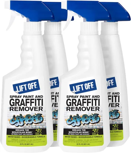 Miniatura 10 de Motsenbocker's Lift Off 41101-6PK - Removedor de pintura en aerosol y graffiti, elimina pintura en aerosol, acrílico y esmalte, seguro para madera