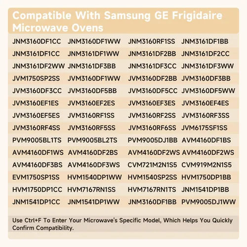 Miniatura 3 de Anillo giratorio de microondas Anillo de rueda de soporte de rodillo de 8.5 pulgadas compatible con Samsung GE Frigidaire Reemplazar#: WB06X10625