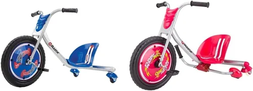 Razor RipRider 360 Triciclo con ruedas para niños a partir de 5 años y Razor FlashRider 360 Triciclo con ruedas