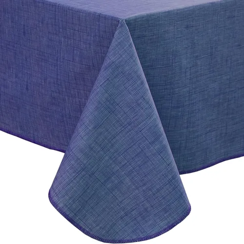 Miniatura 17 de LIBERECOO Mantel de vinilo con reverso de franela, verde hierba, impermeable, resistente a las manchas, mantel fácil de limpiar para vacaciones
