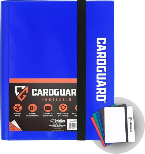 Miniatura 11 de CardGuard Carpeta de tarjetas coleccionables Pro-Folio – Carpeta de 9 bolsillos – Álbum de carga lateral, almacenamiento duradero y sin ácidos