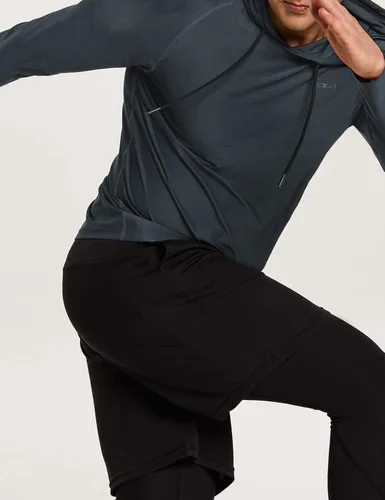 Miniatura 5 de TSLA Paquete de 3 suéteres de manga larga para hombre, ajuste seco, para correr, entrenamiento, atletismo, fitness y gimnasio