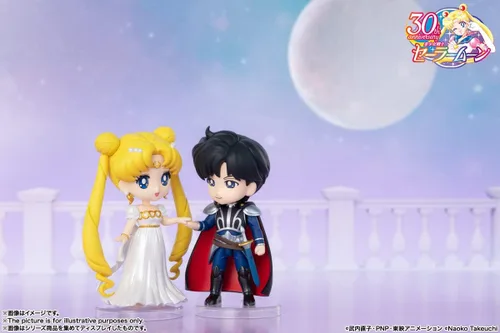 Miniatura 7 de TAMASHII NATIONS - Pretty Guardian Sailor Moon - Princesa Serenity, Bandai Spirits Figuarts Mini Figura de Acción Princesa Serenidad