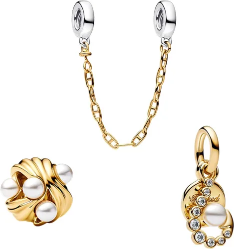 Miniatura 17 de Amufer S925 Charms for Women, compatible with Pandora Bracelets and Necklaces, Jewelry Gift