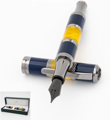 Miniatura 7 de Monteverde USA Regatta Sport - Pluma estilográfica de carbono completo en color negro, punta media, fibra de carbono y plomizo, recargable, regalo