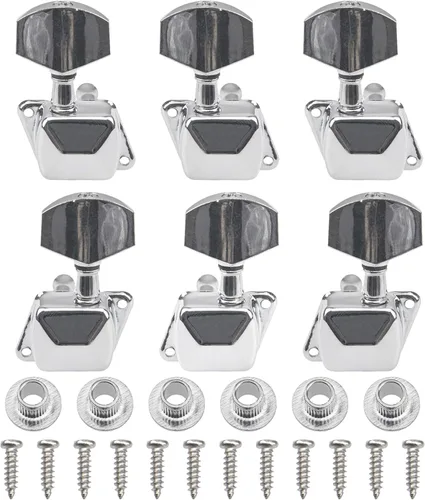 6 clavijas de afinación de cuerda semiclosadas Yootones para afinar, cabezales de máquina, afinadores 3L3R compatibles con Epiphone Les Paul Style