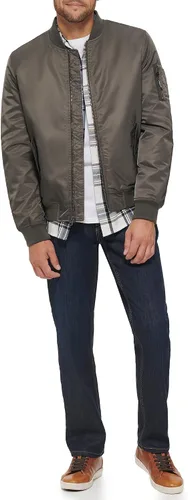 Miniatura 8 de Levi's MA-1 Flight chamarra satinada sin relleno para hombre