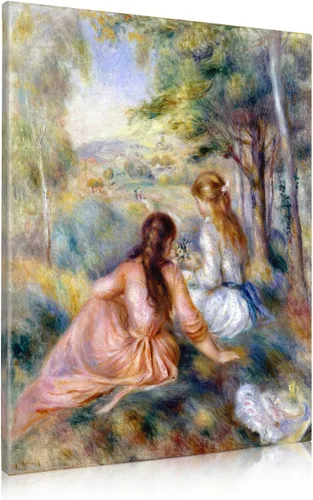Miniatura 139 de DECORARTS - Bal du Moulin de la Galette, Reproducción de Arte de Pierre Auguste Renoir. Impresiones sobre lienzo en giclée para decoración de pared